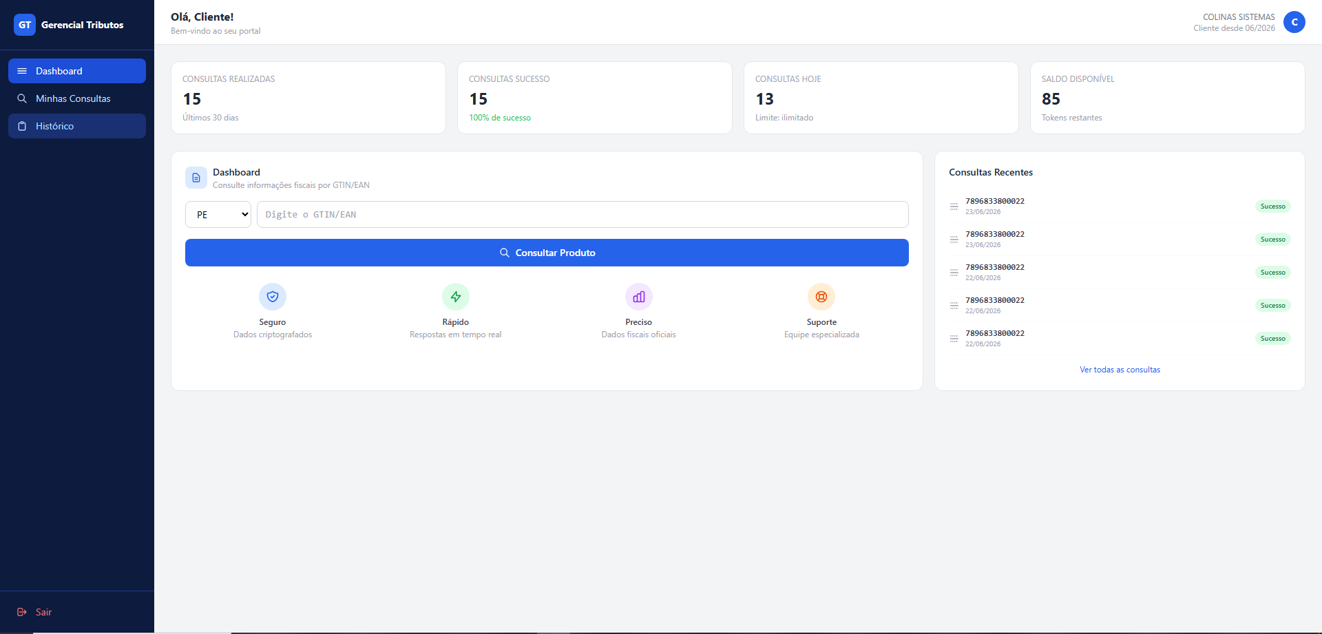 Portal Dashboard